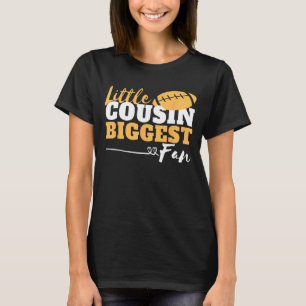 Camiseta Futebol Fan Cute e Rugby do Pequeno Primo Maior
