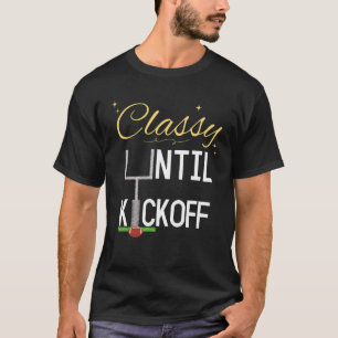 Camiseta Futebol Feminino CLASSE ATÉ O APITO INICIAL
