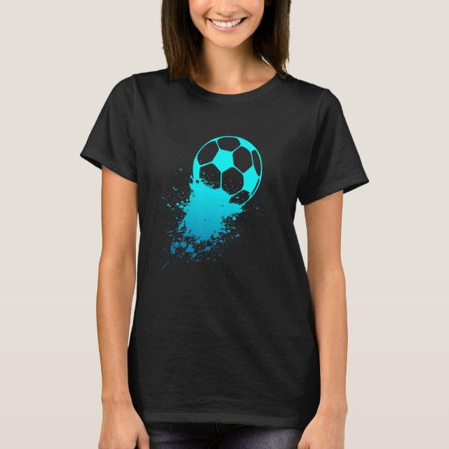 Camiseta Futebol feminino incrível (Frente)