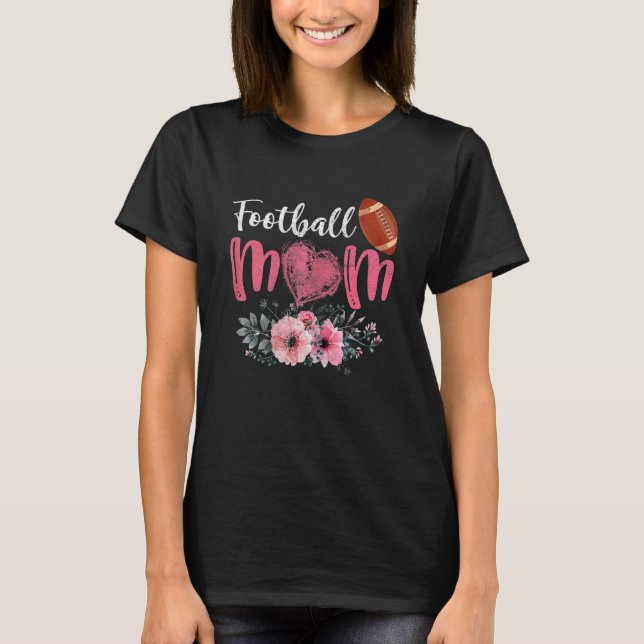 Camiseta Futebol feminino Mãe Floral Dia de as mães America (Frente)