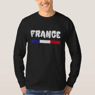 Camiseta Futebol francês apoiador da França