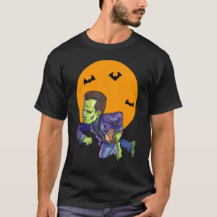 Camiseta Futebol Frankenstein Halloween Men Futebol