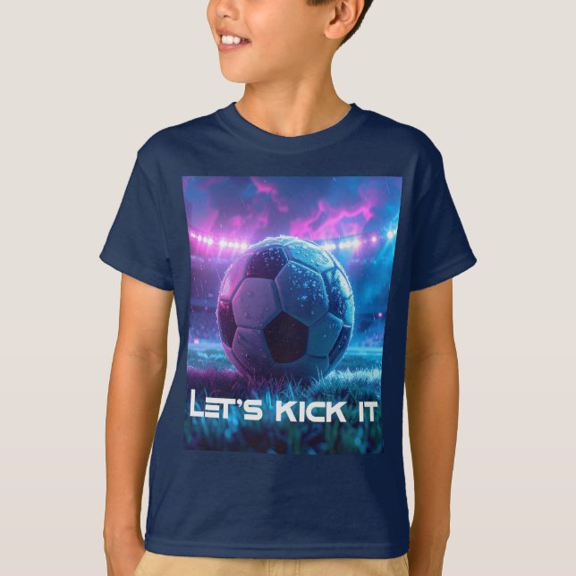 CAMISETA FUTEBOL - FUTEBOL - VAMOS KICKAR (Frente)