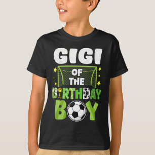 Camiseta Futebol Gigi Aniversário Menino Festa Futebol Famí