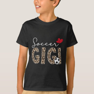 Camiseta Futebol Gigi Leopardo Gigi De Um Jogador De Futebo