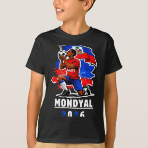 Camiseta Futebol Haitiano 2026 Fã de Futebol Mundial Ayiti