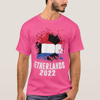Camiseta Futebol Holandês de 2022 - Holanda Flag Soccer