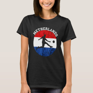 Camiseta Futebol Holandês Vintage Holanda Orgulho Holandês
