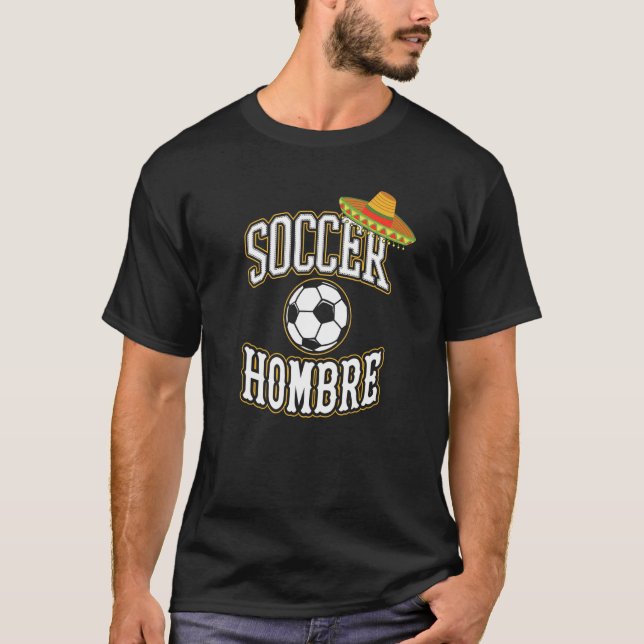 Camiseta Futebol Hombre México Futebol Sombrero Orgulho (Frente)