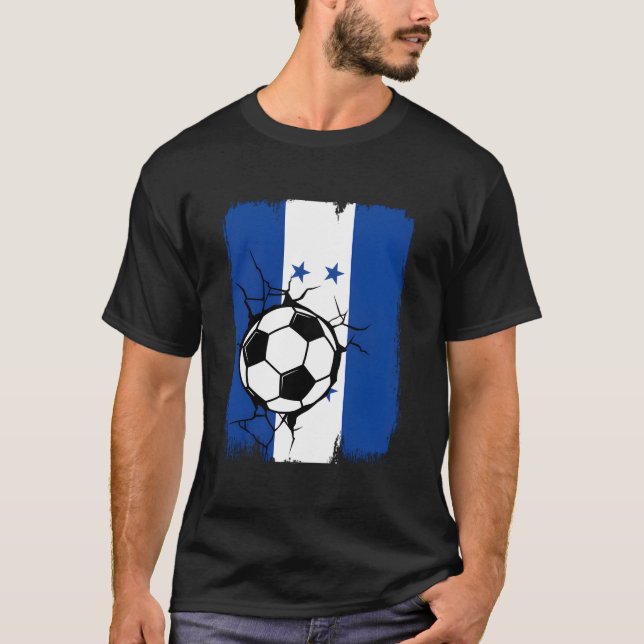 Camiseta Futebol Hondurenho (Frente)