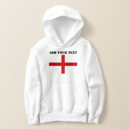 Camiseta Futebol inglês da Inglaterra Flag