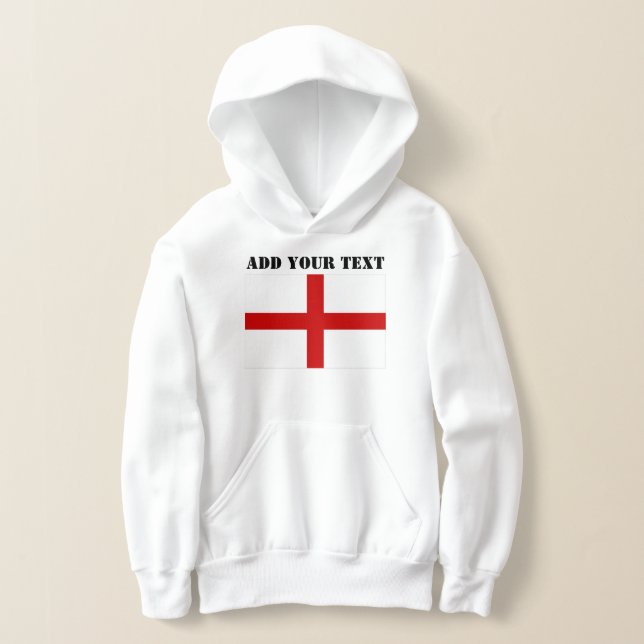 Camiseta Futebol inglês da Inglaterra Flag (Postura )