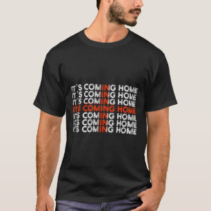 Camiseta Futebol Inglês Está Voltando Para Casa Bandeira da