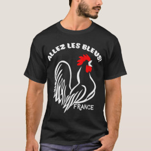 Camiseta Futebol internacional da França, Allez Les Bleus