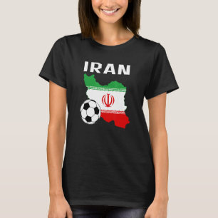 Camiseta Futebol iraniano Mulheres Meninas