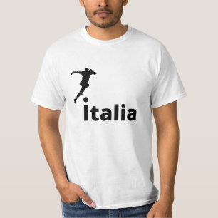 Camiseta Futebol Itália, personalizável