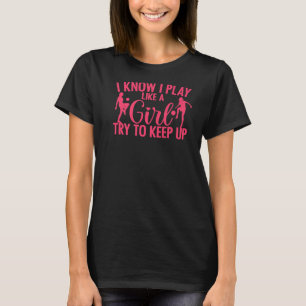 Camiseta Futebol legal para jogadoras de futebol feminino