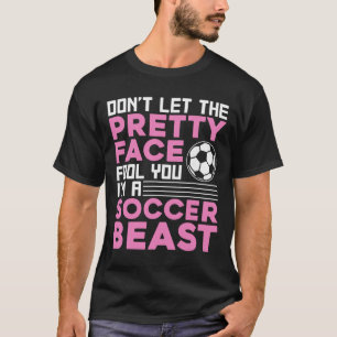 Camiseta Futebol Legal Para Mulheres Meninas Adolescentes A
