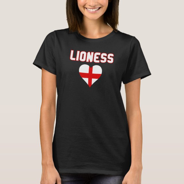 Camiseta Futebol Leoa da Inglaterra   (Frente)
