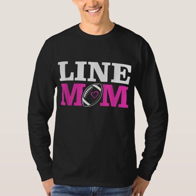 Camiseta Futebol Lineman Mãe Line Mãe (Frente)