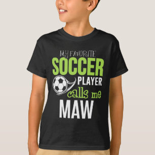 Camiseta Futebol Mãe - Meu Jogador Favorito Me Liga