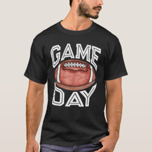 Camiseta Futebol-Mãe Para Mulheres Cardíaca Dia Vi