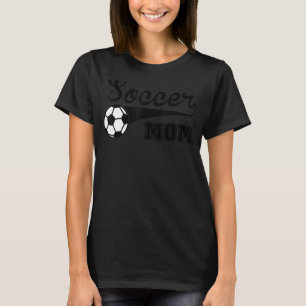 Camiseta Futebol Mãe para Mulheres Futebol Mãe 14
