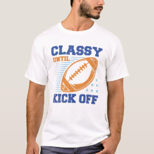 Camiseta Futebol masculino e feminino Clássico engraçado at