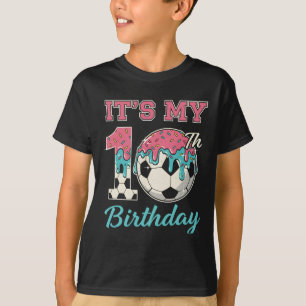 Camiseta Futebol Menino de 10 Anos Sorvete Gotejamento Jove