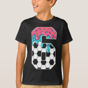 Camiseta Futebol Menino de 6 Anos de Sorvete Drip Juventude