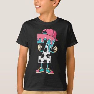 Camiseta Futebol Menino de 7 Anos Sorvete Gotejamento Jovem