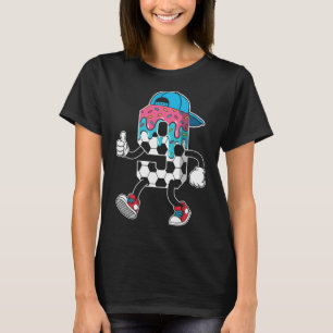 Camiseta Futebol Menino de 9 Anos Sorvete Gotejamento Jovem