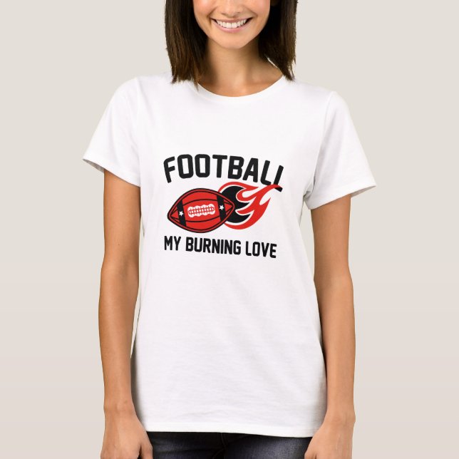 Camiseta Futebol Meu Amor Queimado (Frente)