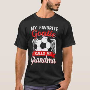 Camiseta Futebol Meu Goalie Favorito Me Chama De Futebol Da