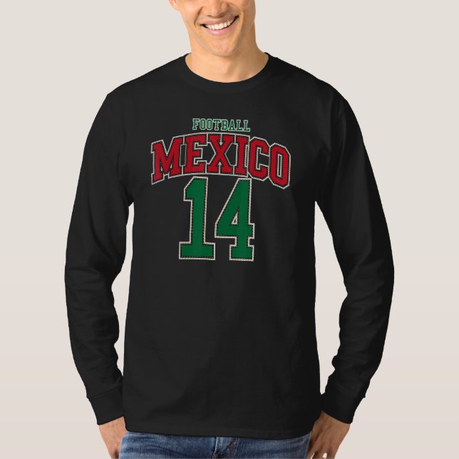 Camiseta Futebol México 17 (Frente)