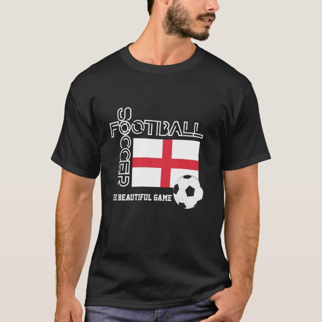 Camiseta Futebol mundial de futebol da ENGLAND (Frente)