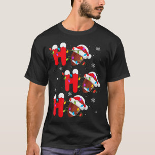 Camiseta Futebol Natal Ho Ho Ho Papai Noel Srts Jogador Div