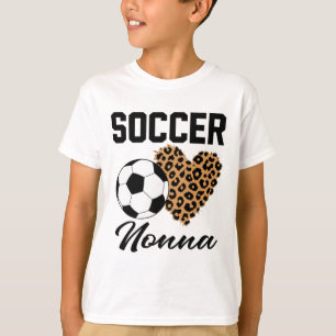 Camiseta Futebol Nonna Coração de Leopardo Nonna