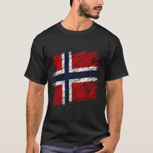 Camiseta Futebol noruega bandeira 2026 amantes