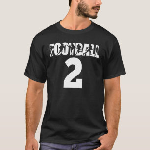 Camiseta Futebol Número 2 Meus Jogadores de Futebol Favorit