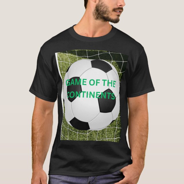 CAMISETA FUTEBOL O JOGO DOS CONTINENTES (Frente)