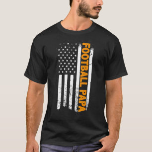 Camiseta Futebol Papa Dia de os pais Americano