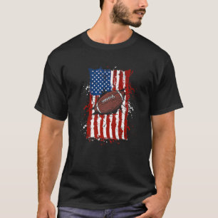 Camiseta Futebol Patriótico 4 De Julho Bandeira Americana M