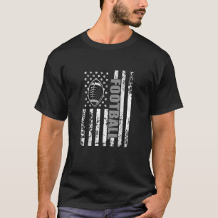 Camiseta Futebol Patriótico da bandeira americana