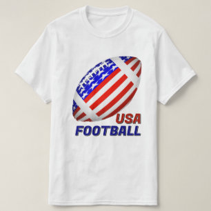 Camiseta Futebol Patriótico dos EUA
