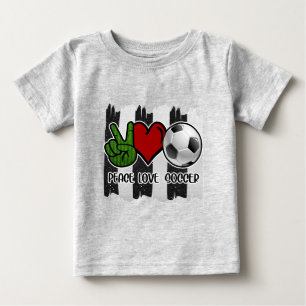 Camiseta Futebol Peace and Love