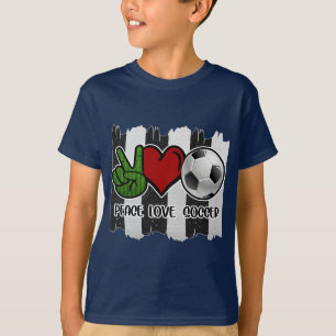 Camiseta Futebol Peace and Love