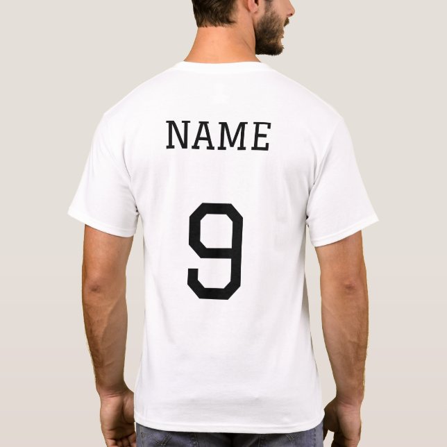 Camiseta Futebol personalizado (Verso)