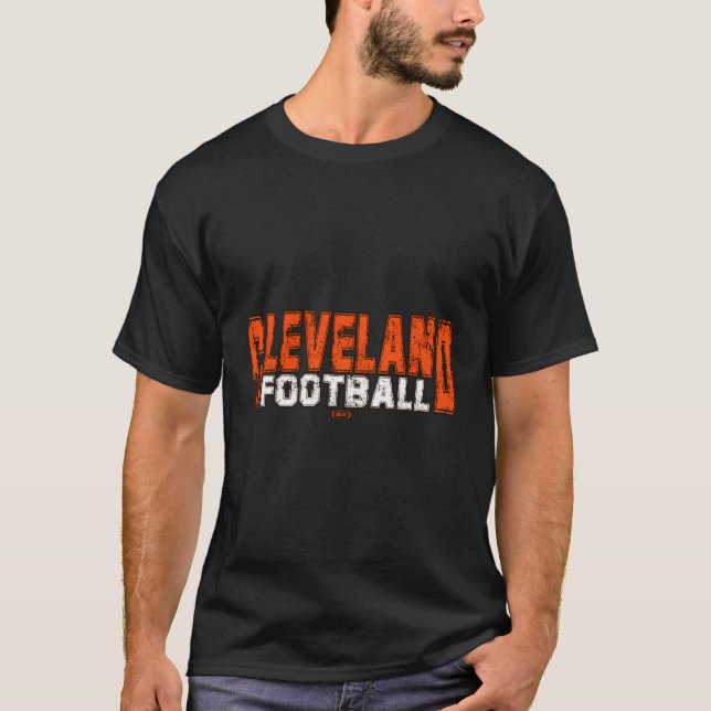 Camiseta Futebol popular da Equipe Cleveland (Frente)