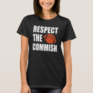 Camiseta Futebol Respeita A Cham De Futebol Da Fantasia Da